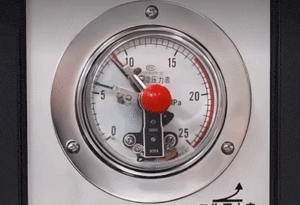 Pressure meter setting