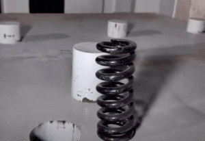 Cold Press Machine with Spring